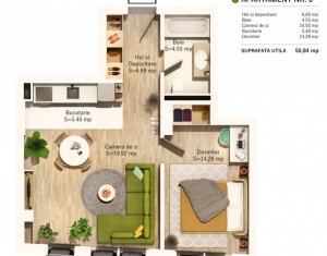 Proiect NOU | Apartamente de 2,3 si 4 camere | Centru / Parcul Central