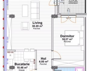 PRETURI PROMO ! Apartament de 2 camere, imobil nou, preturi de la 2400 EUR/mp !